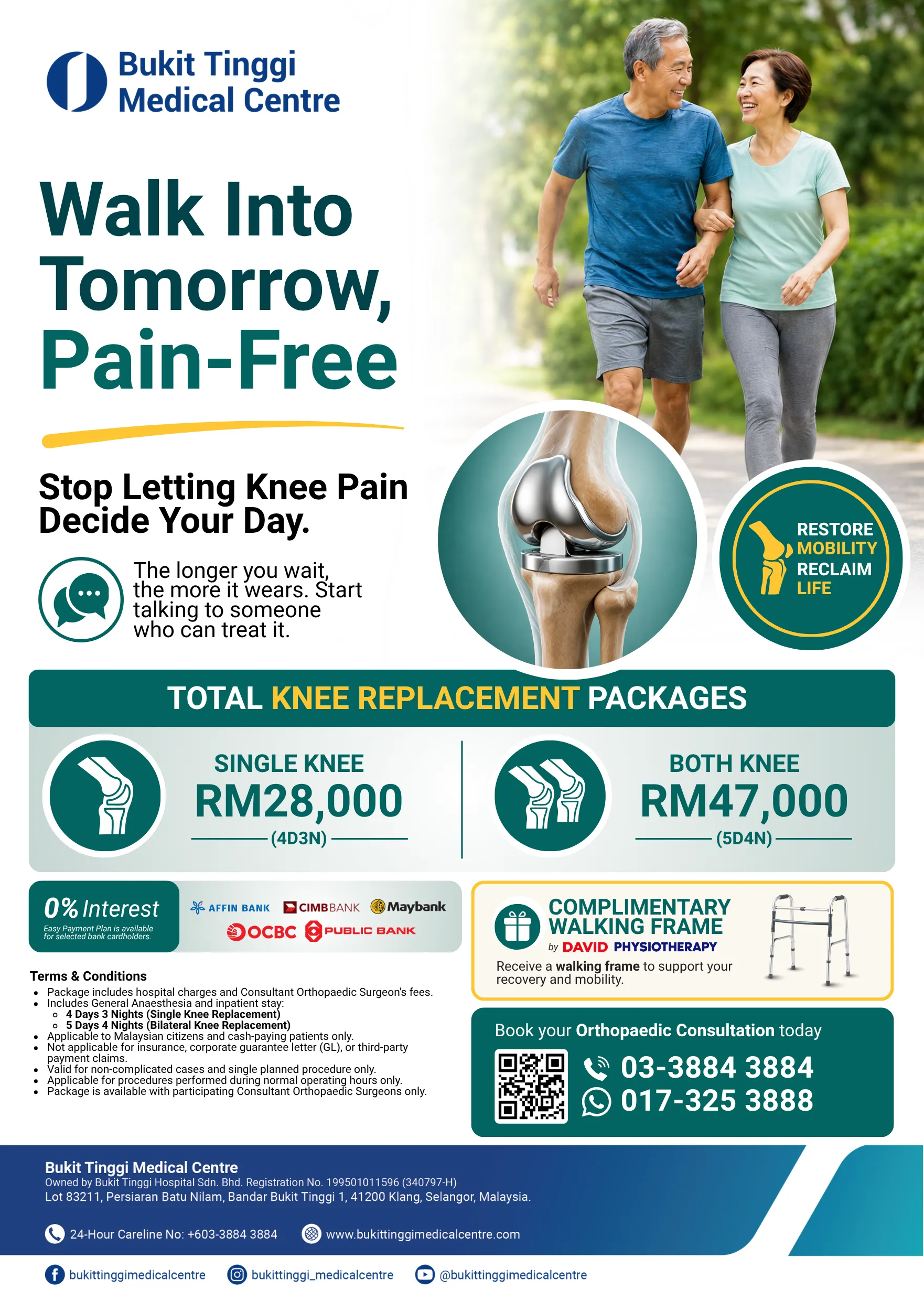BTMC Total Knee Replacement Package